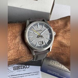 Seiko Big Date Overseas Model SUR543P 611-A4